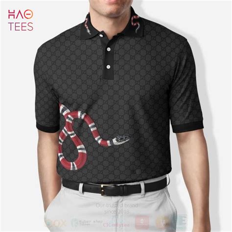 Gucci polo shirt men snake